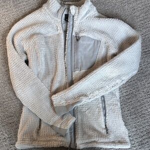 Marmot Soft Fleece Jacket in Light Gray